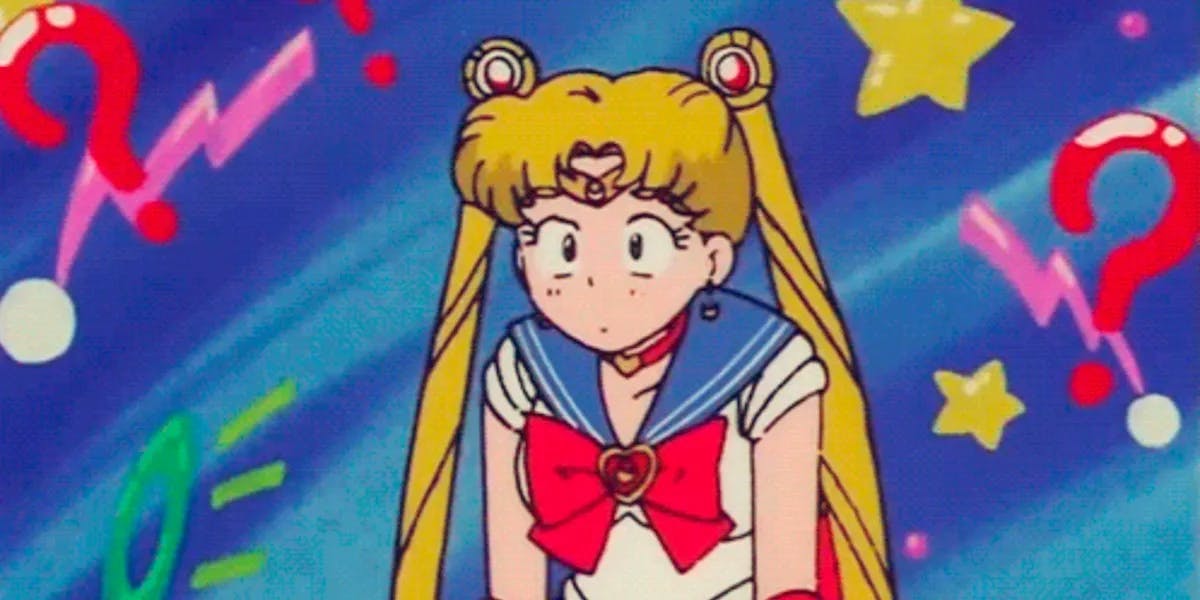 Sailor Moon stumped and confused
